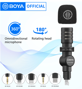 BOYA BY-M100 micro usb sans fil, Kit de Microphone, enregistrement Audio vidéo, Mini micro pour iPhone Android, Streaming en direct, caméra Vlog - Product Image 6