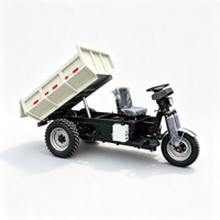 Mini-dumper électrique à moteur AC 5000W, capacité de charge de 2000 kg, pour la construction, l'exploitation minière et le transport