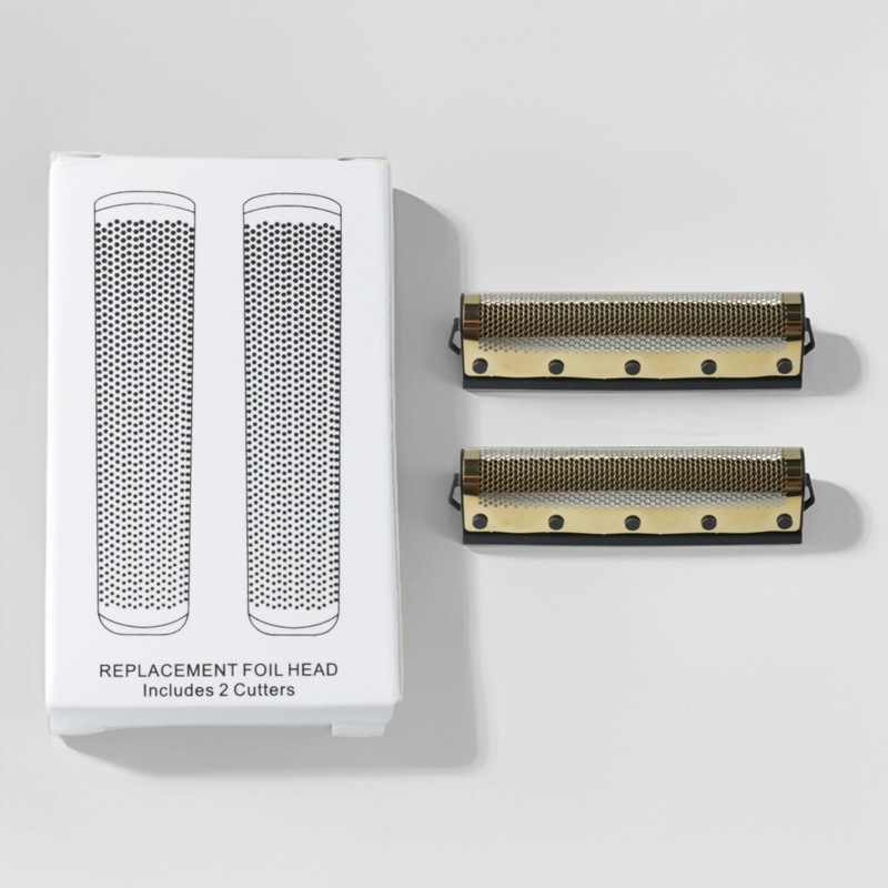 Replacement Gold Foil & Cutter Set for 8173 Electric Shaver, 2-Piece Replacement Shaving Head, Professional Barber Trimmer Accessories - View 5