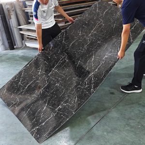 Paneles de Piedra Plástica Foju 2440*1220*3mm, Panel de Pared de PVC con Efecto Mármol, Resistente al Agua y a los Rayos UV, Lámina de PVC con Efecto Mármol para Decoración de Paredes - Product Image 3