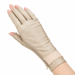 Gants <span class=keywords><strong>de</strong></span> compression thérapeutiques à doigts ouverts pour l'arthrite, l'œdème, le gonflement, le soulagement <span class=keywords><strong>de</strong></span> la douleur et le soutien des mains pour les activités quotidiennes - Product Image 2
