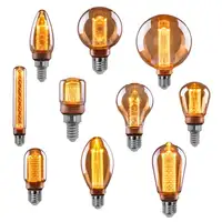 Neues Design E12 E14 E26 E27 2W 4W 2200K Warmes Licht Antik Dekorieren Edison Typ Lampe Vintage LED Glühbirne