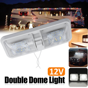Lumière de toit LED 12V 6W double face 48LED réglable pour éclairage intérieur de camping-car, bateau, caravane - Product Image 3