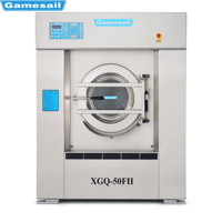 Laveuse-essoreuse industrielle XGQ-50FII en acier inoxydable, équipement de blanchisserie commercial pour hôtels et hôpitaux