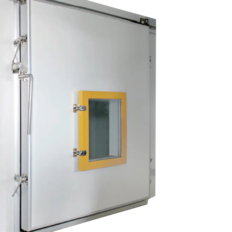 Soğuk depolama odası profesyonel CA kontrollü atmosfer sürgülü katlanır kapı aksesuarları sürme kapı aksesuarları