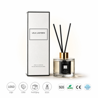 Diffuseur de parfum Vanille Ambre Chaleureux, senteur hivernale cosy pour chambre et salon, huile essentielle naturelle, parfum d'ambiance pour la maison