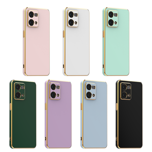 Fundas de teléfono móvil de TPU con marco de galvanoplastia 6D flexible para Huawei <span class=keywords><strong>Honor</strong></span> Magic V2 funda trasera suave con botón galvanizado - Product Image 5