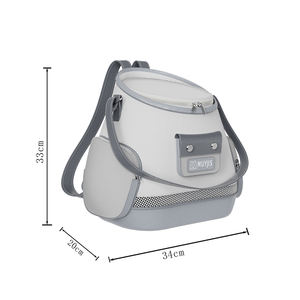 अनुकूलित ब्रांड पालतू कैरियर कंधे बैकपैक बैग महिलाओं के लिए लक्जरी चमड़े की बिल्ली बैग - Product Image 6
