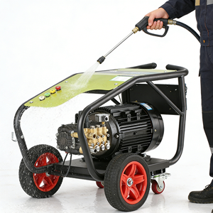 ปั๊มไตรเพล็กซ์ 380V รุ่นใหม่ แรงดันสูง สำหรับงานหนัก 10 หัวฉีดน้ำเย็น ทำความสะอาดด้วยพลังแรงสูง พร้อมโลหะ/คอยล์ - Product Image 1