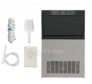 Máquina de Hielo Comercial Profesional de Grado Alimenticio, Fácil de Operar, de Derretimiento Lento, para Bares de Cócteles Artesanales, Reserva tu Unidad - Product Image 2