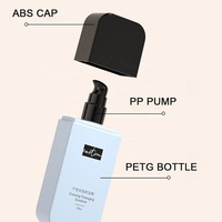 Bouteille cosmétique carrée en PETG personnalisée de 30 ml à 150 ml, fabricant d'emballages de lotion pour soins de la peau avec pompe OEM