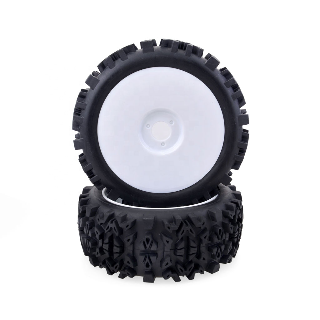 Velg kunststof, 5 spaken, Design zwart, voor band 12 ½ x 2¼ (320x60