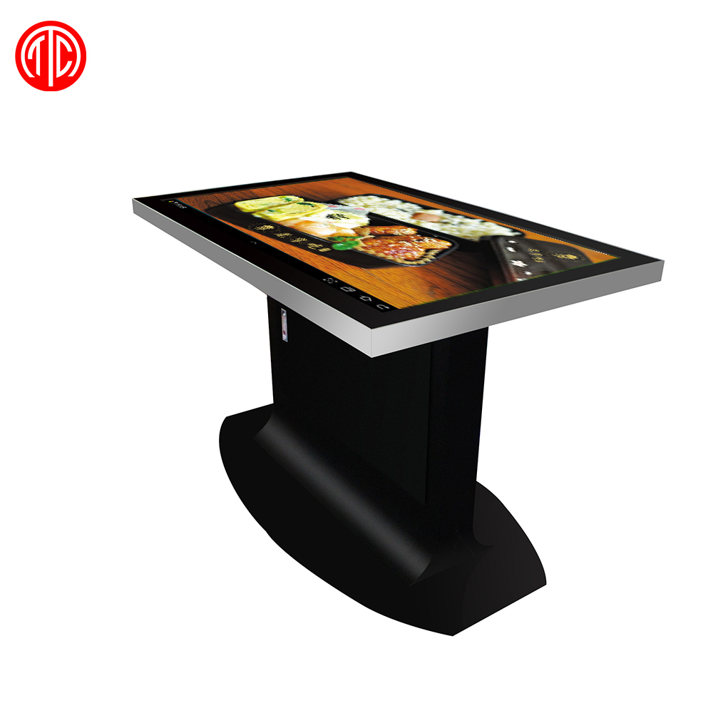 4K all in one PC System 43 inch waterproof smart multi touch screen game table high resolution kiosk liquid Crystal Display Advertising