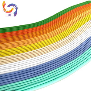 Cordoncino Intrecciato Colorato Rivestito ad Alta Tenacità Ecologico Diametro 5mm per Manici di Borse a Tracolla e Indumenti Rinforzato - Product Image 2