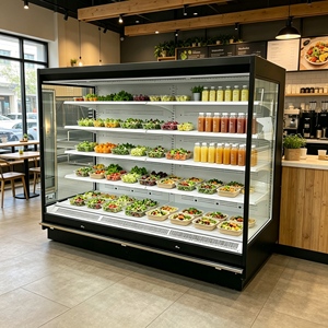 Refrigerador Vertical para Exhibición de Vegetales de Envío Rápido para <span class=keywords><strong>Verduleros</strong></span> - Product Image 2