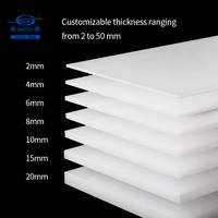 Lámina Acrílica Fundida de Color Sólido Impermeable de 3 mm, Tablero de Plexiglás Opaco Cortado a Medida para Exhibición