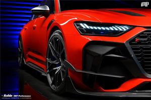 IMP Performance Portion officielle en Fiber de carbone Audi C8 <span class=keywords><strong>RS6</strong></span> Avant Kit de carrosserie de pare-chocs avant pour 2021 <span class=keywords><strong>2022</strong></span> Audi C8 <span class=keywords><strong>RS6</strong></span> Avant - Product Image 3