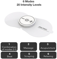 Mini masseur Ems sans fil pour stimulateur musculaire micro-électrique Tens EMS pour soulager la douleur