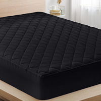 Protège-matelas imperméable hypoallergénique avec protège-matelas matelassé doux à poche profonde