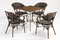 Mobilier d'extérieur en rotin de haute qualité, fauteuil en arceau