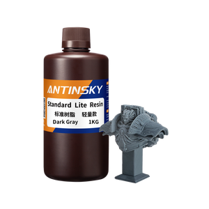 Antinsky มาตรฐานเรซิ่น3D Lite 405nm 1กก. ความแม่นยำสูงและการหดตัวของเรซิน3D ต่ำ - Product Image 1