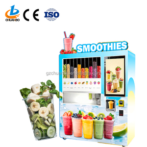Máquina Expendedora de Smoothies de Frutas Saludables, Totalmente Automática, Comercial, con Integración SDK POS, Gráficos Personalizados, Pantalla Táctil Metálica - Product Image 1