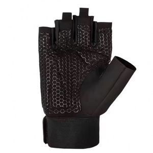 Gants de musculation en cuir de qualité supérieure avec dos en mesh pour la salle de sport – Vente en gros - Product Image 4