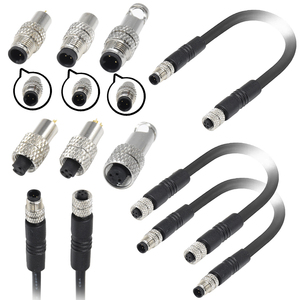 انخفاض موك M5 ، IP67 دبوس محمية الذكور الإناث للسيارات/البحرية - Product Image 1