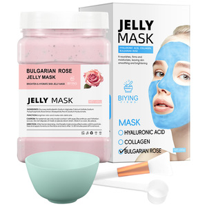 Polvo de <span class=keywords><strong>Mascarilla</strong></span> Suave con Ácido Hialurónico <span class=keywords><strong>para</strong></span> <span class=keywords><strong>Hidratar</strong></span> y Humectar, <span class=keywords><strong>Mascarilla</strong></span> Facial <span class=keywords><strong>Casera</strong></span> DIY en Frasco con Tazón, Brocha y Espátula - Product Image 6