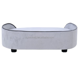 Neues Design Holz Haustier bett Leichtes mobiles Haustier Sofa Großhandel Benutzer definierte Günstige Hunde bett - Product Image 6