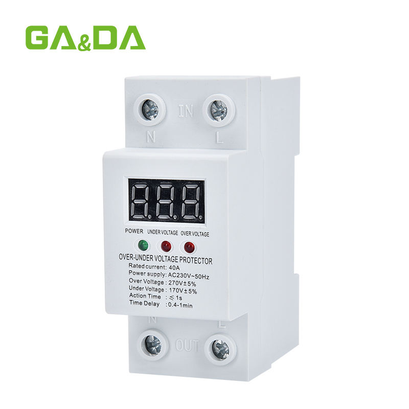 Voltage Protector 220V 63A - Reliable over & under Voltage Protection