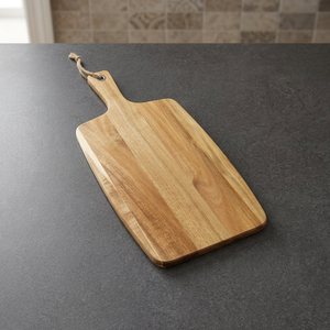 Planche à découper rectangulaire en bois - Réutilisable, facile à nettoyer, compatible lave-vaisselle, durable, non toxique, accessoire de cuisine - Product Image 1