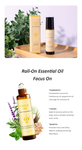 น้ำมันหอมระเหยโรลออนธรรมชาติสำหรับนวดผ่อนคลายร่างกายและใบหน้า ช่วยให้นอนหลับสบาย มีบริการรับผลิตแบรนด์ส่วนตัว - Product Image 5