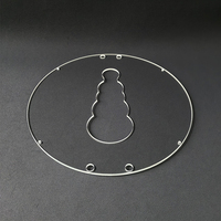 Panneau en verre borosilicate personnalisé irrégulier, 3 mm, haute résistance aux chocs, verre trempé avec trous