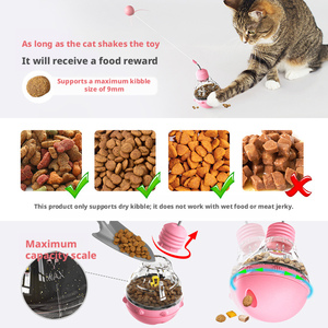 Jouet rotatif pour chat lumineux à haute élasticité avec distributeur lent et système <span class=keywords><strong>de</strong></span> distribution automatique - Product Image 5