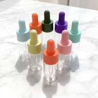 Flacon compte-gouttes en verre personnalisé de haute qualité, givré, cylindrique, pour huile essentielle, lotion, cosmétique, 1 oz, rose, coloré, 15, 50, 100, 30 ml