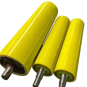 belt conveyor parts carbon steel polyurethane stainless lagging drive drum pulley polyurethane conveyor rollers and wheels