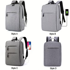 New Custom Big Capacity Computer Bag Laptop <b>Backpack</b> With USB Charging Business <b>Backpack</b> Custom Logo Laptop Bag for <b>Daily</b> Use - Product Image 2