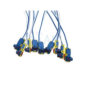 Fabrika imalatı emniyet fiş araba araçlar için uygun 2 Pin mavi konnektör emniyet kemeri kablo demeti özel - Product Image 1