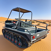 Véhicule tout-terrain à chenilles électrique pour neige, sable et jungle, Buggy tout-terrain pour enfants et adultes