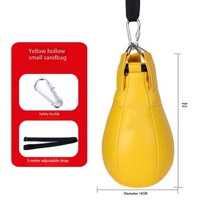 Palla da Boxe per Riflessi, Resistente, in Pelle, Ideale per Fitness e MMA, Attrezzatura da Boxe per Bambini e Adulti - Product Image 3