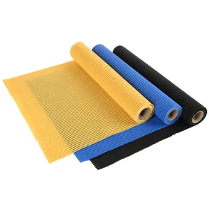 Gulungan Dikemas berbagai warna Solid PVC pegangan tikar rak liner untuk lemari alat kotak laci