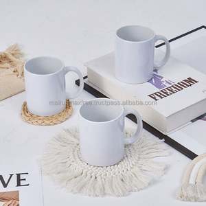 Tasses de voyage blanches vierges pour sublimation, 11oz/15oz, haute qualité, écologiques, avec logo personnalisé, compatibles lave-vaisselle et micro-ondes, vente en gros aux États-Unis - Product Image 3