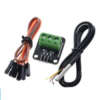Kit modul Sensor suhu 5V yang dapat disesuaikan dengan antarmuka Analog/Digital untuk proyek mikrokontroler