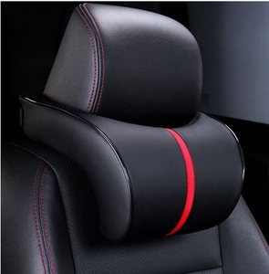 Almohada de asiento de coche de algodón con memoria universal Q3 A3 A4 Q7 reposacabezas soporte para el cuello - Product Image 2