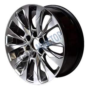 Jantes noires brillantes de 20 pouces à 6 trous adaptées à la Toyota FJ300 Land Cruiser 2022. - Product Image 4