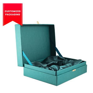 กล่องผ้าไหมแบบสั่งทำได้กล่องกระดาษฟอยล์เคลือบฟอยล์ - Product Image 1