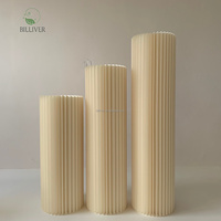 Dessert Table Papier Plinthe Stand Piliers pour Fête De Mariage Anniversaire Décoration Colonnes Art Affichage Pliable Table Cylindrique