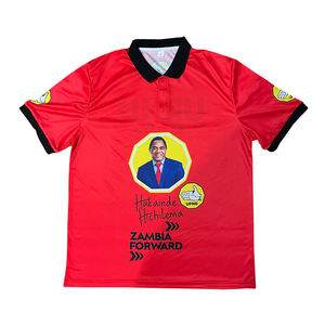 Gahumi Factory 100% Camiseta de poliéster para hombre Campaña electoral de Uganda Camisa promocional Precio más bajo Imprimir Elecciones del Presidente - Product Image 3