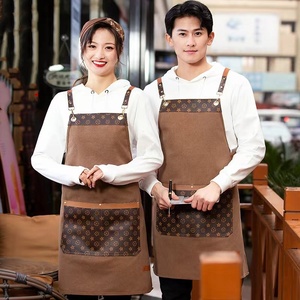 ผ้ากันเปื้อนทำงานครัวสำหรับเชฟ ร้านอาหาร บาร์ ยี่ห้อ YH 22-1918 รุ่น Kuqi/VV ผลิตจากโพลีเอสเตอร์/คอตตอน หลายสี ใช้ได้ทุกเพศ ทุกฤดู - Product Image 4